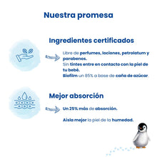Carregar imagem no visualizador da galeria, Pingo Pañales Ecológicos Talla 3 Midi (4-9 kg) - 1 bolsa de 44 pañales
