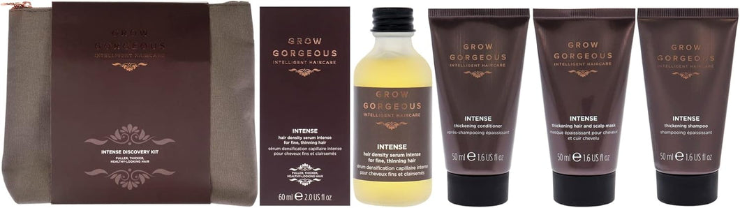 Grow Gorgeous Intense Discovery Kit for Unisex 4 Pc Kit