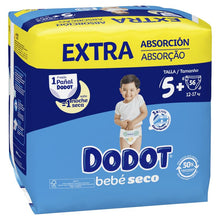 Carregar imagem no visualizador da galeria, Dodot Bebé Seco Extra - Jumbo Pack Talla 5-56 uds.

