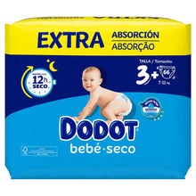 Carregar imagem no visualizador da galeria, Dodot Bebé Seco Extra - Jumbo Pack Talla 3-66 uds.

