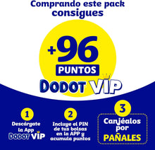 Carregar imagem no visualizador da galeria, Dodot Fraldas de banho para bebé Splashers, tamanho 3-4 (6-11 kg), 96 fraldas descartáveis com proteção contra fugas na água
