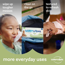 Carregar imagem no visualizador da galeria, WaterWipes Toallitas húmedas Texturizadas de Origen Vegetal para Niños Pequeños y Bebés, ), 99,9% Base de Agua, Sin Perfume Para Pieles Sensibles, 12 Pack x 60 Toallitas (720 total)
