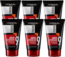 Carregar imagem no visualizador da galeria, L&#39;Oréal Paris Studio Line Styling Gel Indestructible 150 ml, pack de 6 (6 x 150 ml)
