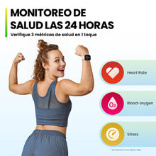 Carregar imagem no visualizador da galeria, Amazfit Bip 5 Smartwatch con pantalla grande de 1,91&quot;, llamadas Bluetooth, Alexa, GPS, batería de 10 días duración, rastreador de actividad física con frecuencia cardíaca, control de oxígeno en sangre
