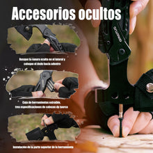Carregar imagem no visualizador da galeria, Accesorios Multiherramienta para Acampar, Regalos para Hombres 16en1 Herramienta Multiuso con Hacha Supervivencia, Alicates de Martillo, Destornilladores, Abrebotellas Regalo Dia Del Padre
