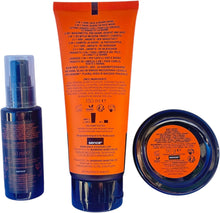 Carregar imagem no visualizador da galeria, Kit de cuidados para barba e cabelo com champô, óleo e cera 3 peças
