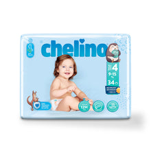 Carregar imagem no visualizador da galeria, Chelino Fashion &amp; Love Pañales infantiles Talla 4 (9-15 kg), 34 unidades
