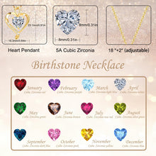 Carregar imagem no visualizador da galeria, LAVUMO Collares Mujer Amor Colgante de Corazón Oro Rosa Plata de Ley 925 Collares de Mujer,Joyas Regalos para Esposa, Mamá, Novia, Cumpleaños Navidad Aniversario día de San Valentín Regalo
