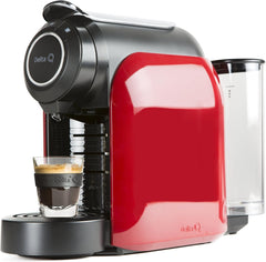 Delta Q - Qool Evolution Roja - Cafetera para Cápsulas Delta Q - Sencilla y Practica - Diseño Elegante - Fácil de Usar - Potencia 1200 W - Dimensiones 152 x 281 x 374 mm [Clase de eficiencia energética A+]