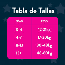 Carregar imagem no visualizador da galeria, Huggies DryNites Calzoncillos absorbentes para niño 4-7 (17-30 kg), Clínicamente probado con 5 capas de protección nocturna, 16 pañales de noche
