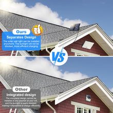 Carregar imagem no visualizador da galeria, Realky Lampara Solar Exterior con Sensor de Movimiento, Foco 113 LEDs 2000mAh 4 Modes, Luz Potente LED para Jardin con Cable de 5 m, 2 piezas
