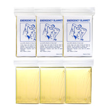 Carregar imagem no visualizador da galeria, Vordas Manta de Aluminio de Emergencia, 6 Piezas Reutilizable, Ideal para Supervivencia, Primeros Auxilios y Kits para Coches, 210x160 cm
