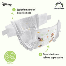 Carregar imagem no visualizador da galeria, Marca Amazon - Mama Bear Disney pañales ultrasecos, Talla 4 (8-14 kg), Bianco, 84 Unidad
