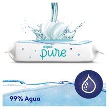 Carregar imagem no visualizador da galeria, Dodot Toallitas Aqua Pure para Bebé, 99% Agua, 432 Unidades, ( Paquete de 9 x48)
