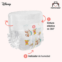 Carregar imagem no visualizador da galeria, Marca Amazon - Mama Bear - Disney, pañales braguita, Talla 5 (12-17 kg), Bianco, 140 Unidad (2 Paquetes de 70) -PACK MENSUAL
