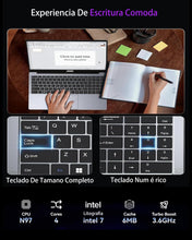 Carregar imagem no visualizador da galeria, AOC Ordenador Portatil con Intel 7 [Supera al Celeron] (hasta 3,6 GHz) Notebook 15,6 Pulgadas, 16GB RAM 512GB SSD(hasta 2TB), 1080P, Portátil Negocios, 5G WiFi,BT5.2,Tipo C,USB,HDMI,Carcasa Metálica
