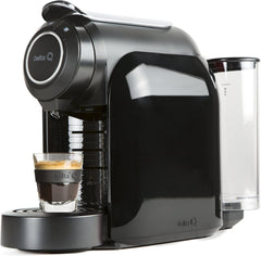 Delta Q - Qool Evolution Negra - Cafetera para Cápsulas Delta Q - Sencilla y Práctica - Diseño Elegante - Fácil de Usar - Potencia 1200 W - Dimensiones 152 x 281 x 374 mm