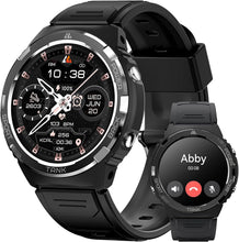 Carregar imagem no visualizador da galeria, Kospet Tank S1 Negro - Relógio Inteligente para mulher ou homem, 1.3&quot; AMOLED, Smartwatch com Chamadas Bluetooth e Whatsapp Notificação, Resistente a Água 5ATM

