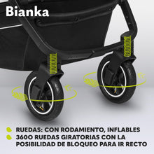 Carregar imagem no visualizador da galeria, LIONELO BIANKA Cochecito de Bebé 3 en 1 (22 kg) Portabebés (9 kg) Silla de Coche (13 kg), Plegable, Sistema de Viaje Respaldo Ajustable Ruedas 360o Amortiguación, Capota XXL, Carrito de Bebe (Beige)
