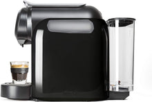Laden Sie das Bild in den Galerie-Viewer.Delta Q - Qool Evolution Negra - Cafetera para Cápsulas Delta Q - Sencilla y Práctica - Diseño Elegante - Fácil de Usar - Potencia 1200 W - Dimensiones 152 x 281 x 374 mm
