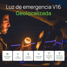 Carregar imagem no visualizador da galeria, LEDONE Connected - Baliza V16 Homologada DGT con Geolocalizador. Luz Emergencia Coche Homologado DGT, Triángulo de Seguridad, Luz de Emergencia para Coche Homologada (Ledone Eco Connected)
