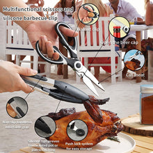 Carregar imagem no visualizador da galeria, Berglander Juego de Utensilios de Cocina para Camping con Juego de Cubiertos y Plato, Tazas vajilla, Camping Accesorios Camper, Utensilios de Cocina para Acampada, para Picnic, Barbacoa y Camping
