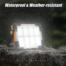 Carregar imagem no visualizador da galeria, Dancingboar Foco LED Recargable Solar, 4 Modos Luz LED Recargable de Exterior, Impermeable Luz de Trabajo Portátil para Camping, Jardín, Pesca, Garaje, Emergencia
