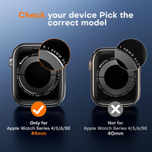 Carregar imagem no visualizador da galeria, TOCOL 6 Piezas Protector de Pantalla para Apple Watch Series SE/6/5/4 44mm, Resistente a los Arañazos, Sin Burbujas, HD Transparente, Protector de Pantalla TPU Flexible de Cobertura Total
