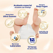 Carregar imagem no visualizador da galeria, Dodot Fraldas de Bebé Sensitive Tamanho 1 (2-5 kg), 174 Fraldas + 1 Pack de 40 Toalhitas Grátis de Aqua Plastic Free, Nº1 em Proteção da Pele de Dodot, Pack Mensal
