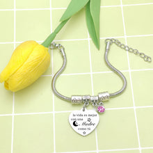 Laden Sie das Bild in den Galerie-Viewer.MVBVBV Pulsera para Mamá e hija personalizada día de la Madre, cumpleaños, Navidad (1)
