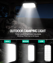 Carregar imagem no visualizador da galeria, BLAVOR Solar Powerbank 20.000mAh Portátil Solar Cargador con 4 Paneles solares, batería Externa Impermeable al Aire Libre con 4 Puertos USB 18 W Cargador rápido QC 3.0 USB C Power Bank para teléfono
