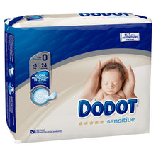 Carregar imagem no visualizador da galeria, Dodot Sensitive - Pañales para recién nacido, talla 1 (2-5 kg), 24 pañales
