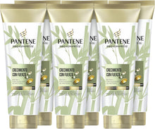 Załaduj obraz do przeglądarki galerii, Pantene Pro-V Miracles Crescimento com força condicionador fortificante para cabelo seco e danificado, 160 ml x 6 com biotina e proteínas. Reduz a queda do cabelo
