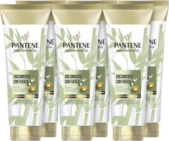 Pantene Pro-V Miracles Crescimento com força condicionador fortificante para cabelo seco e danificado, 160 ml x 6 com biotina e proteínas. Reduz a queda do cabelo