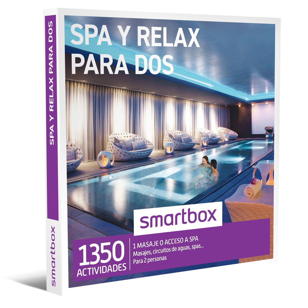 Smartbox - Caja Regalo SPA y Relax para Dos - Idea de Regalo para Padres - 1 Actividad de Bienestar para 2 Personas
