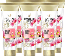 Upload image to gallery viewer, Pantene Pro-V Miracles Colour Gloss Acondicionador Pack 6 x 160 ml, Biotina y Minerales de Brillo, Cabello Teñido, Reparación Profunda, Suavidad y Brillo Intenso, Cuidado Capilar para Pelo Dañado
