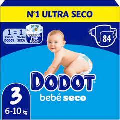 Dodot - Dry Baby Diapers T4+ 10-15 Kg with 62 Units