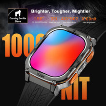 Carregar imagem no visualizador da galeria, KOSPET Tank M3 Ultra Negro - Relógio Inteligente para homem, 1.96&quot; AMOLED, GPS, Bluetooth, Resistente 5ATM, Corpo em Aço Inoxidável, 170+ Modos Desportivos, Android/iOS
