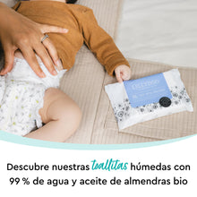 Carregar imagem no visualizador da galeria, Toallitas húmedas para bebés LILLYDOO con un 99% de agua, 10 paquetes de 15 (150 unidades), 100% libres de plástico sin perfumes y tan suave como el algodón y el agua
