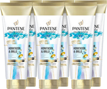 Załaduj obraz do przeglądarki galerii, Pantene Pro-V Miracles Hidratação e brilho condicionador com biotina 160 ml x 6. Para cabelo seco e danificado, com ácido hiaulorónico que fornece hidratação. Hidratante para cabelo macio e brilhante
