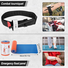 Carregar imagem no visualizador da galeria, DAJASD Botiquín De Primeros Auxilios, 54PCS Botiquín Primeros Auxilios Completo, Kit de Primeros Auxilios, Botiquín de Emergencias para Coche Camping Mochilero Senderismo Caza
