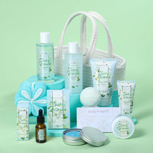 Carregar imagem no visualizador da galeria, BODY &amp; EARTH Cestas Regalo Mujer, Set Regalo Mujer Kits de Baño Spa 11 Piezas (Jazmín)
