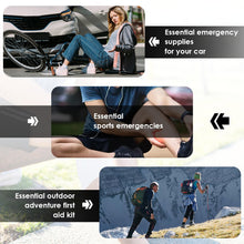 Carregar imagem no visualizador da galeria, LURNODY Botiquín de Primeros Auxilios para Exteriores Botiquin Casa Botiquin de Primeros Auxilios, Accesorio de Primeros Auxilios para Exteriores Casa Viajes Escuela Oficina Etc
