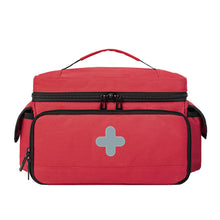 Carregar imagem no visualizador da galeria, CURMIO Maleta de Primeros Auxilios, Bolsa para Emergencias con Mini Bolsa de Medicina, Botiquín de Primeros Auxilios, Bolsa médica para el Viaje y Hogar, Rojo (Patente Pendiente)
