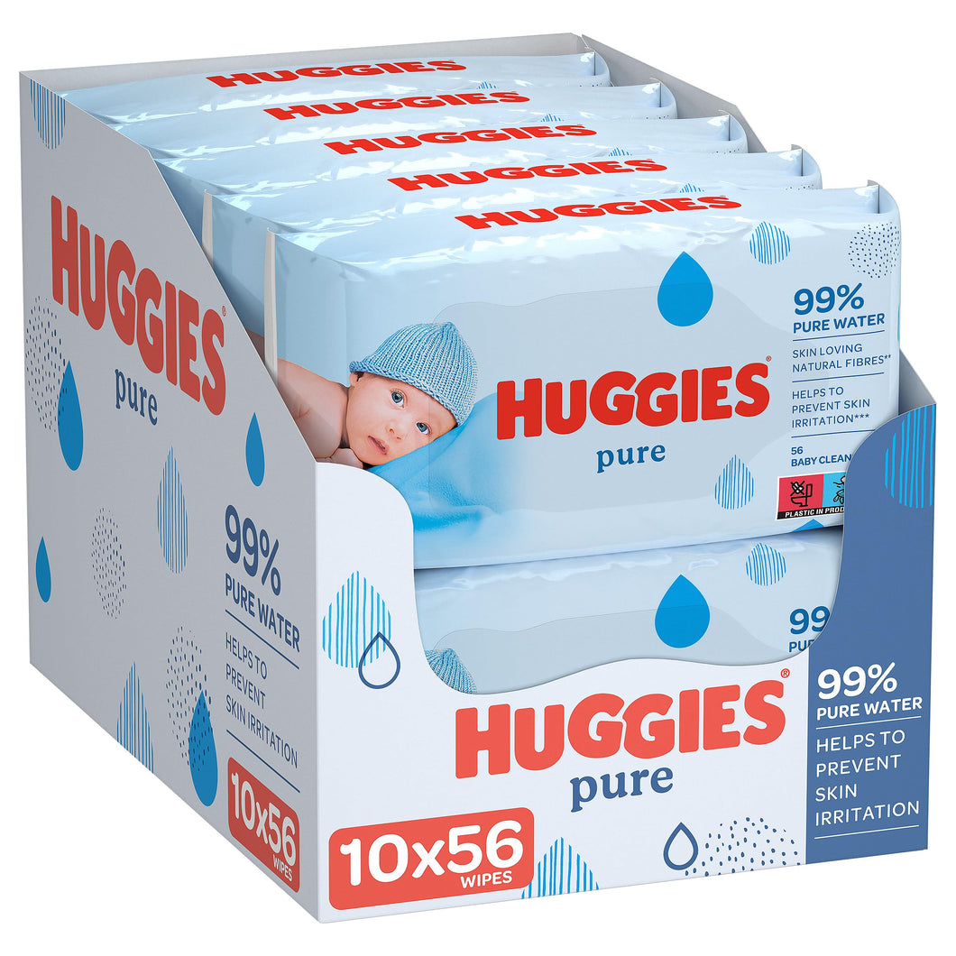 Huggies, Toallitas para Bebé - Pack de 10 x 56
