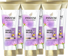 Carregar imagem no visualizador da galeria, Pantene Pro-V Miracles sedoso e brilhante, condicionador para cabelo danificado, tratado ou com pregas, 160 ml x 6
