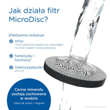 Carregar imagem no visualizador da galeria, BRITA Botella filtrante de agua modelo VITAL Verde Claro (600 ml) con 2 filtros MicroDisc, para hidratarse en cualquier lugar, elimina cloro, impurezas, hormonas y preserva minerales.
