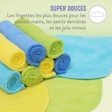Carregar imagem no visualizador da galeria, Bambino Mio, toallitas reutilizables para bebé, paquete de 10uds, nubes

