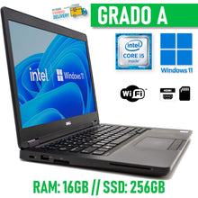 Carica l'immagine nel visualizzatore di Gallery, Ordenador portátil DELL Latitude 5480 Core i5 | Windows 11 Pro Pantalla 14" Full HD | 16 GB RAM SSD M.2 256 GB | TypeC USB3 Webcam HDMI PC Empresarial Business Laptop Smartworking (reacondicionado)
