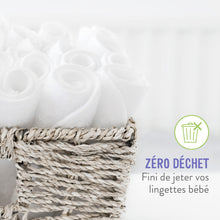 Carregar imagem no visualizador da galeria, Bambino Mio, toallitas reutilizables para bebé, paquete de 10uds, nubes
